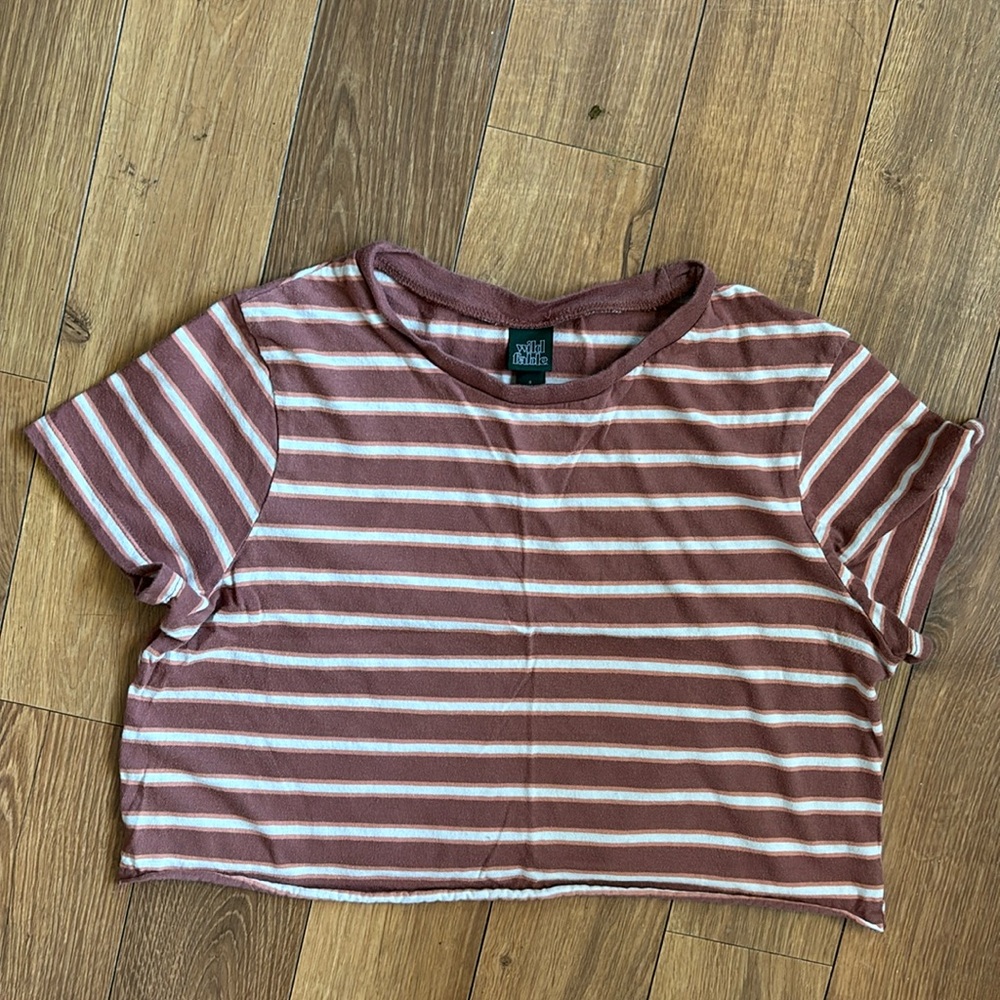Striped Wild Fable Crop Top - Small